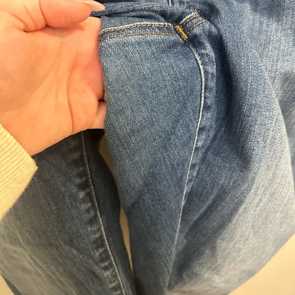 Madewell Curvy High Rise Skinny Crop Size 32 GUC Wear on inner thigh N0550 - Picture 5 of 9